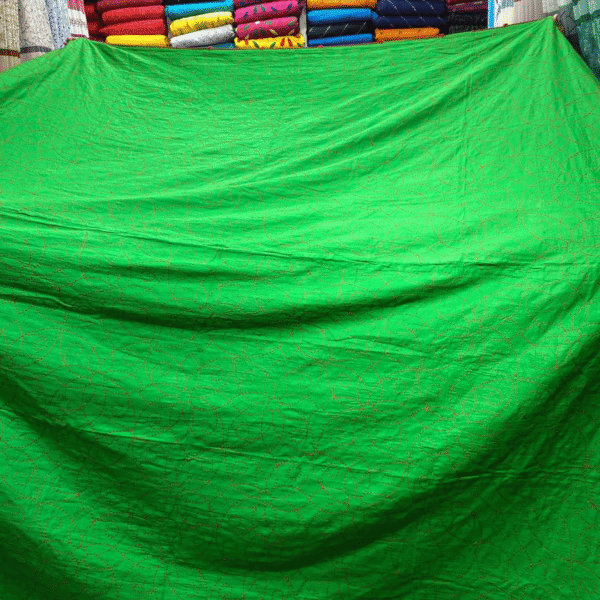 গ্রীন কালার সুজনি নকশি কাঁথা