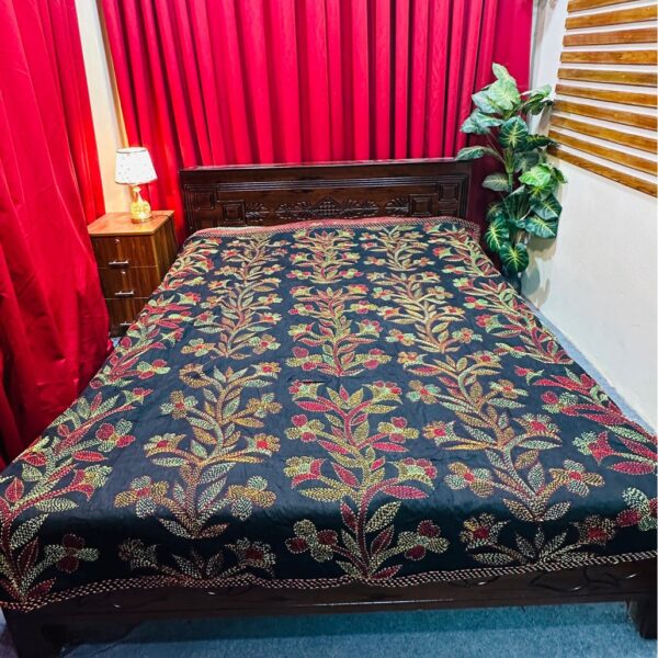 যশোরের সুন্দরী নকশিকাঁথা ব্ল্যাক কালার